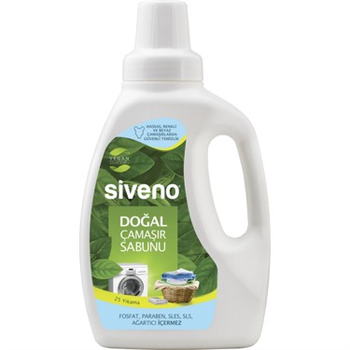 Siveno Vegan Doğal Çamaşır Sabunu 25 Yıkama 750 ML