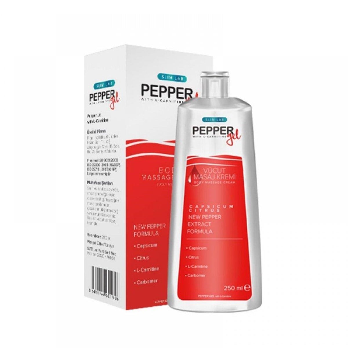 Slim Lab Pepper Gel 250 Ml