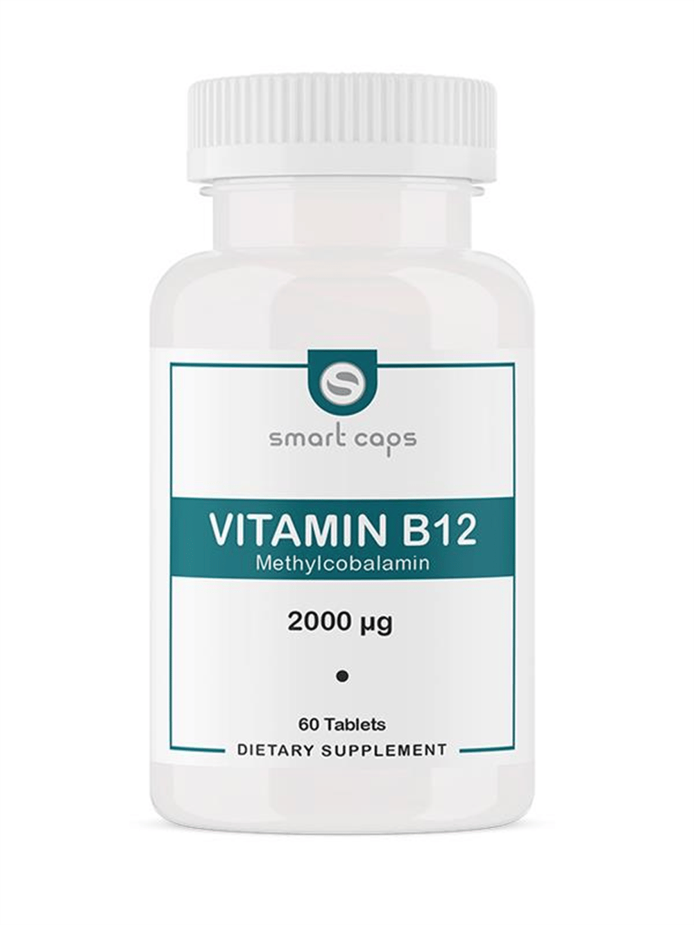 Smartcaps Vitamin B12 2000 mcg 60 Tablet-Smartcaps