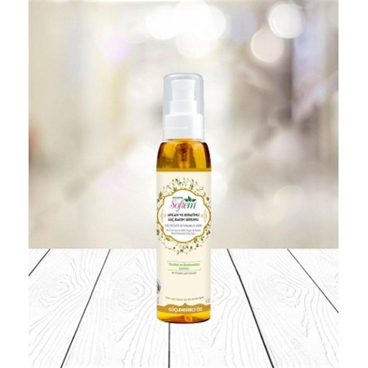 Softem Argan ve Keratinli Saç Bakim Serumu 125 ml