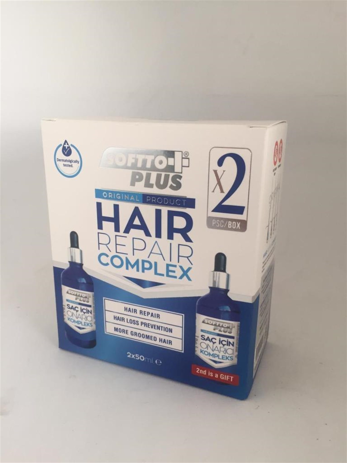 Softto Plus Saç Onarıcı  Kompleks 1 Alana 1 Hediye Kofre