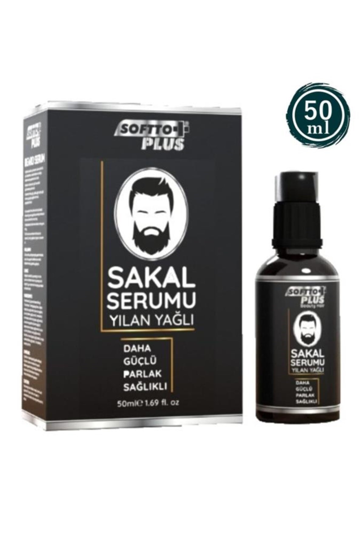 Softto Plus Sakal Bakım Serumu 50 ml