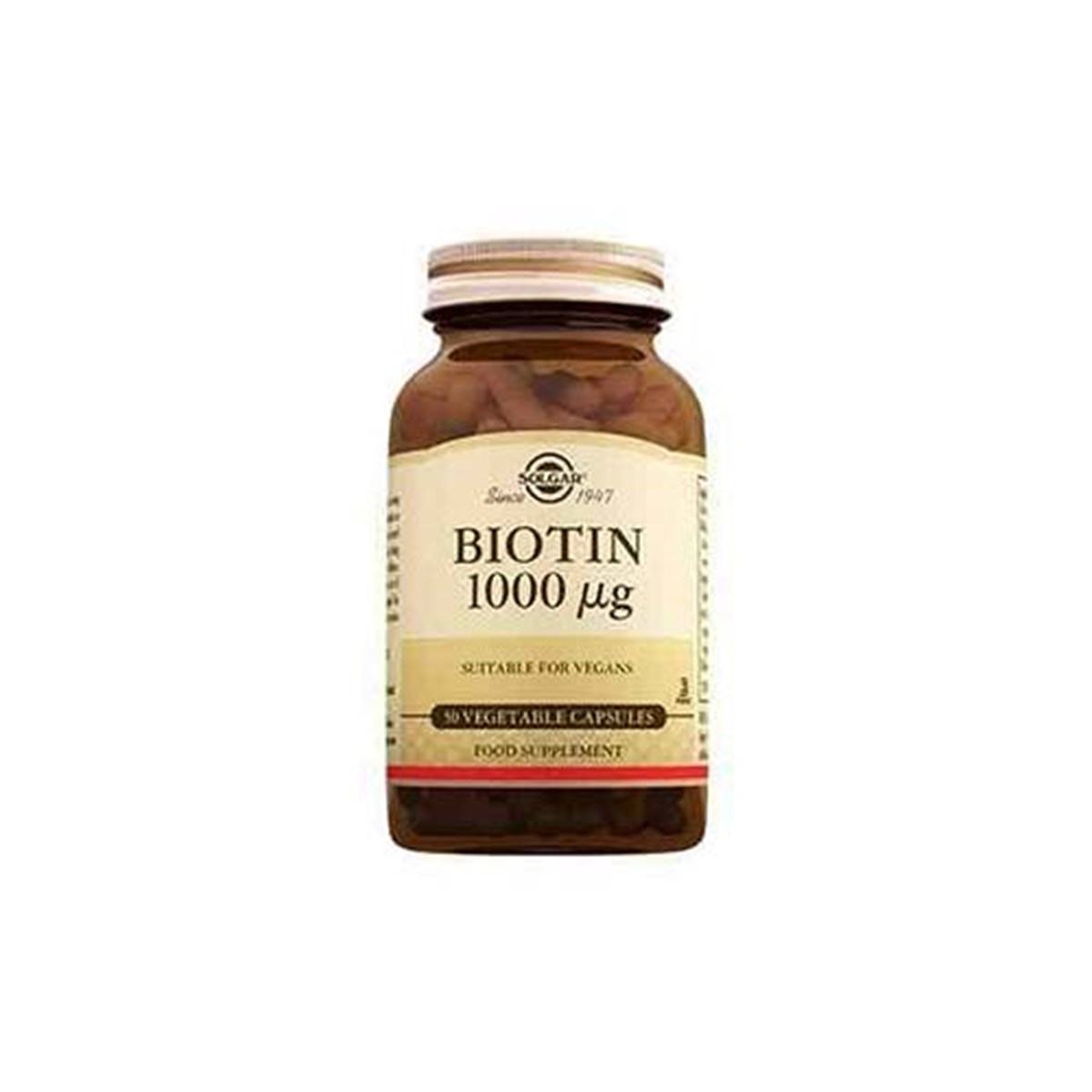 Solgar Biotin 1 Mg 50 Kapsül