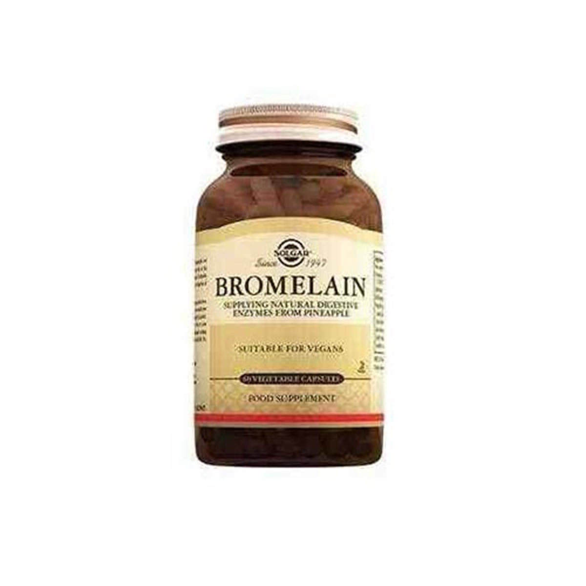 Solgar Bromelain 150 mg 60 Kapsül
