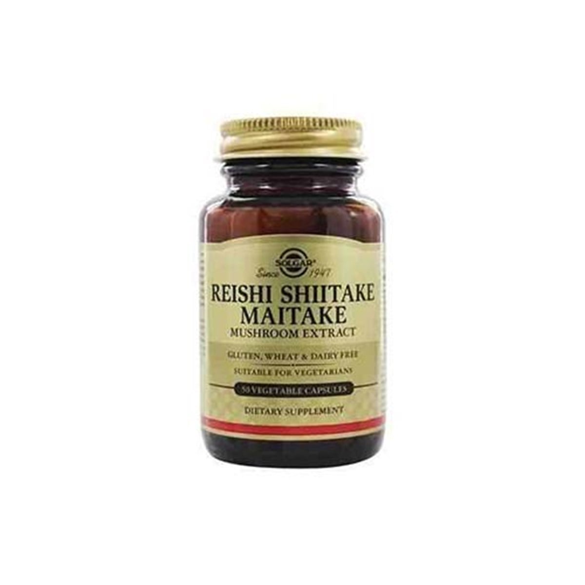 Solgar Reishi Shiitake Maitake Mushroom Extract 50 Kapsül
