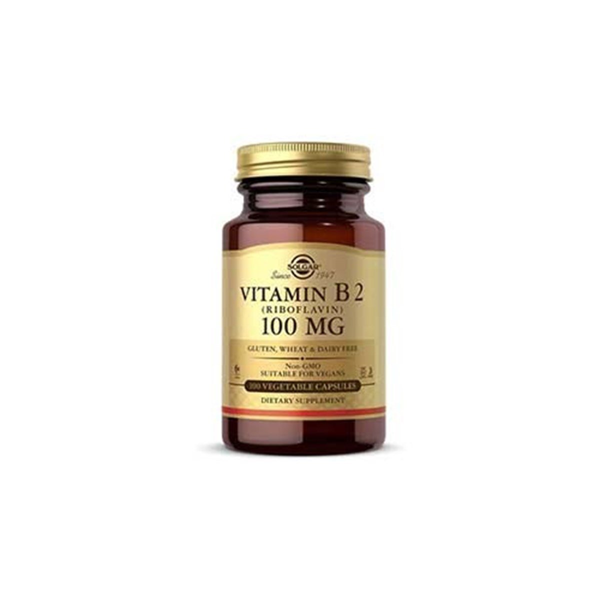 Solgar Vıtamin B2 100 Mg