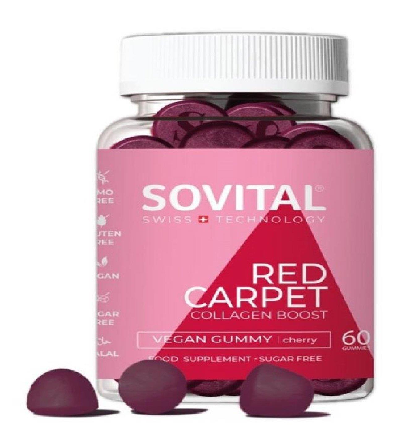 Sovital Red Carpet Collagen Boost 60 Gummies-Sovital