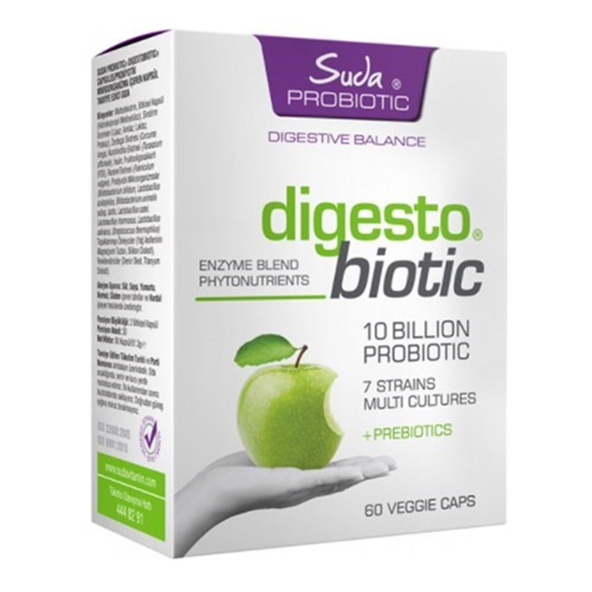 Suda Vitamin Probiotic Digestobiotic 60 Kapsül