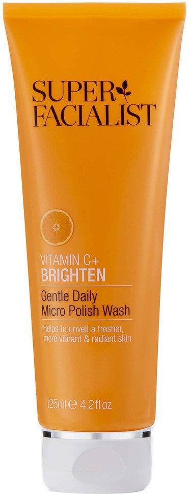 Super Facialist C Vitamini İçeren Leke Karşıtı Mikro Peeling Etkili Yüz Yıkama Jeli 125 ml-Super Facialist