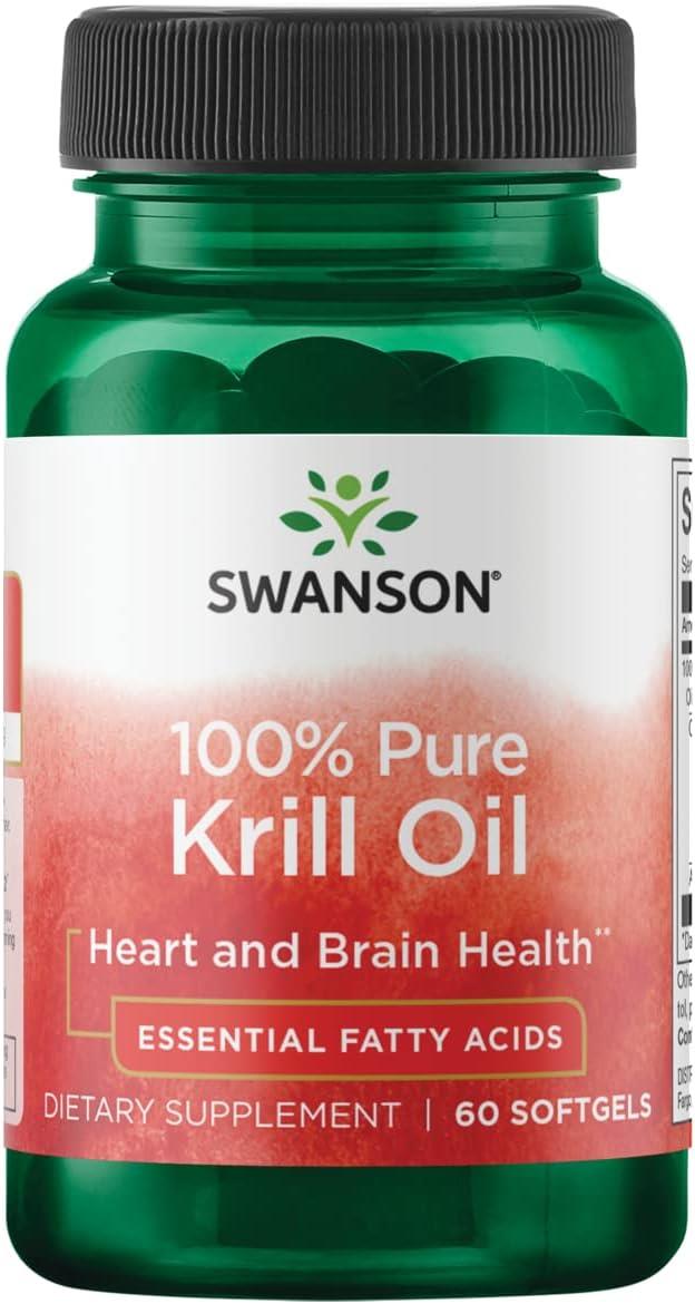 Swanson %100 Saf Krill Yağı 60 Softjel-Swanson