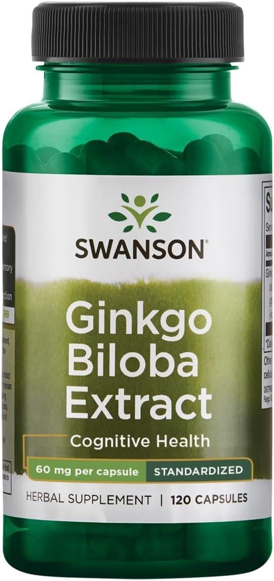 Swanson Adaptogenic Herbal Complex With Rhodiola Ashwagandha and Ginseng 60 Capsules-Swanson