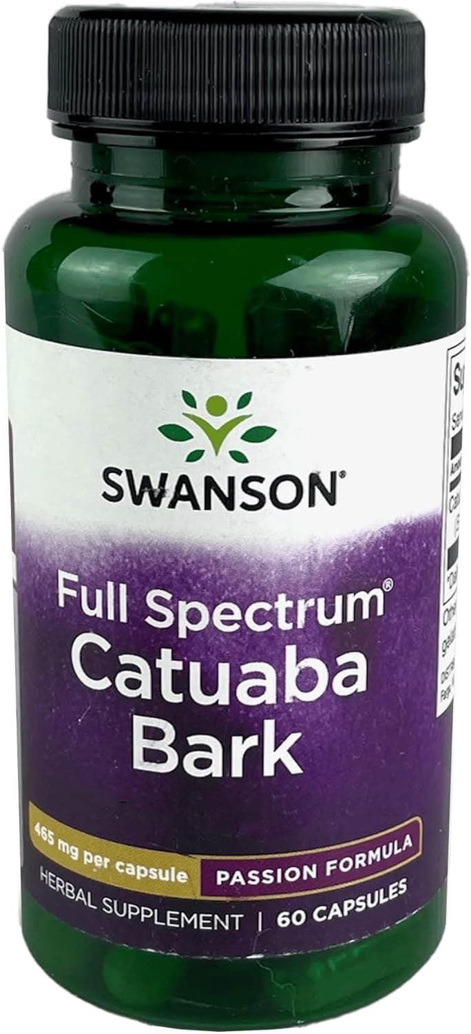 Swanson Full Spectrum Catuaba Bark 465 Mg 60 Kapsül-Swanson