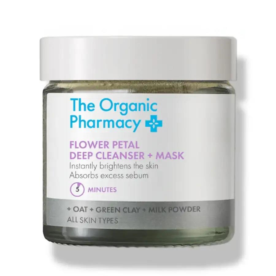 The Organic Pharmacy Flower Petal Cleanser Mask 60 gr-The Organic Pharmacy
