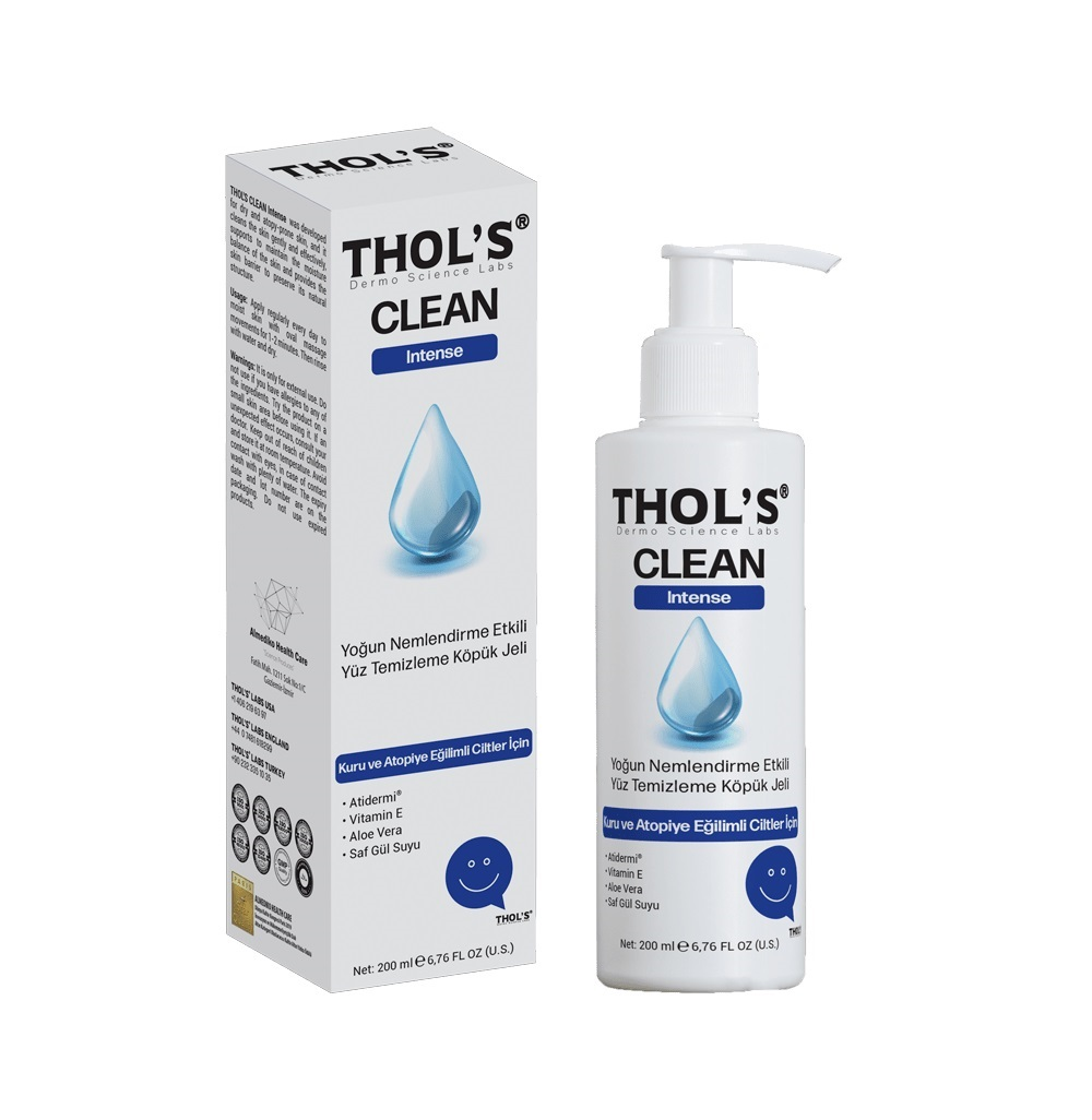 Thol's Clean Defence TB4 Yağlı ve Akneye Eğilimli Ciltler İçin Yüz Temizleme Köpük Jeli 200 ml-THOL'S
