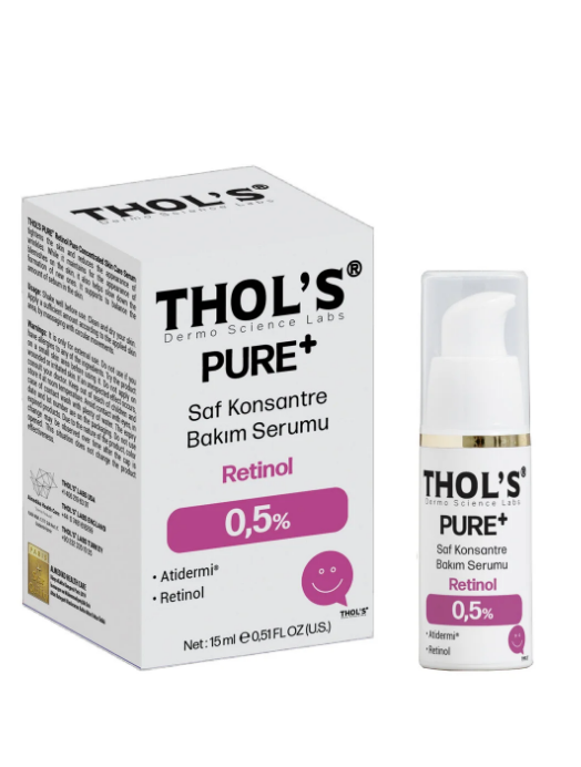 Thol's Pure+ Retinol 0,5% TB64 Bakım Serumu 15 ml-THOL'S