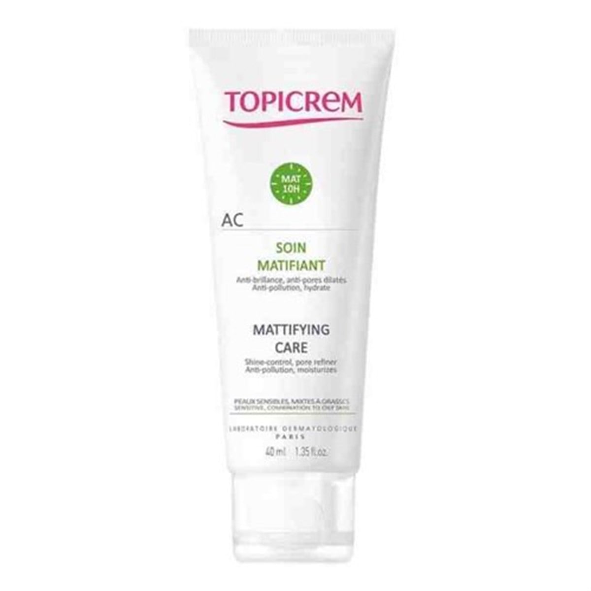 Topicrem AC Mattifying Care 40 ml Hassas, Karma ve Yağlı Ciltler İçin Matlaştırıcı Bakım Kremi