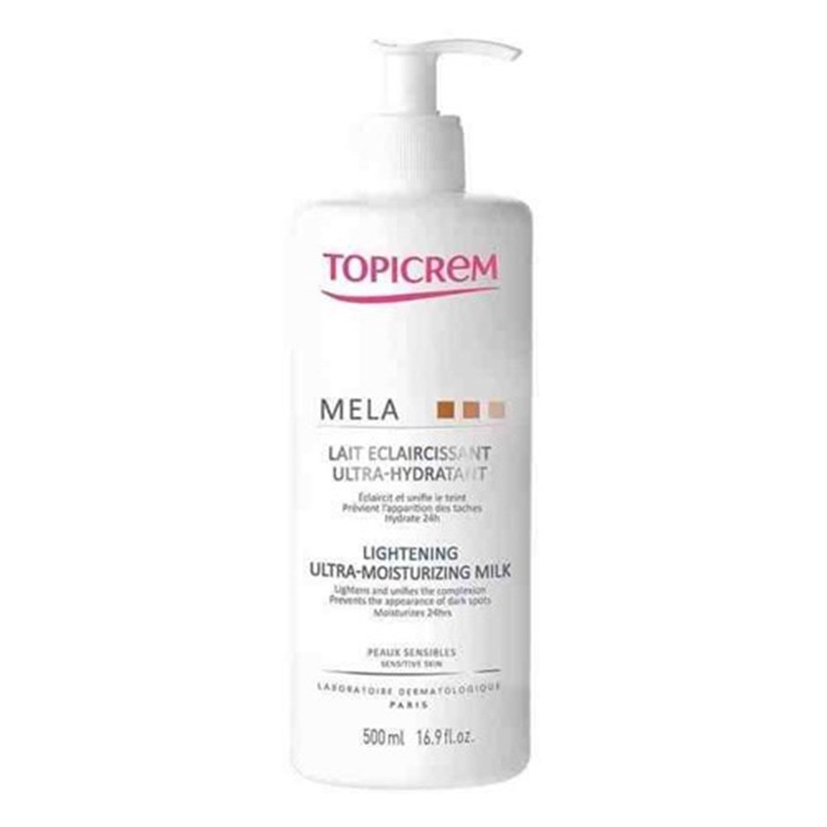 Topicrem Mela Lightening Ultra Moisturizing Milk 500 ml
