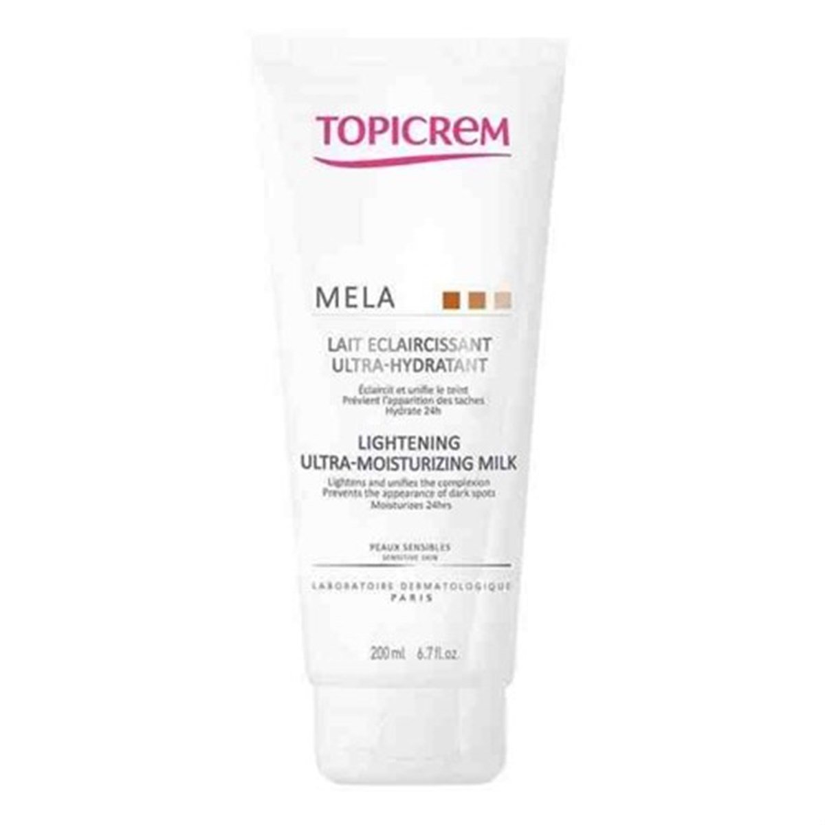 Topicrem Mela Lightening Ultra Moisturizing Milk 200 ml