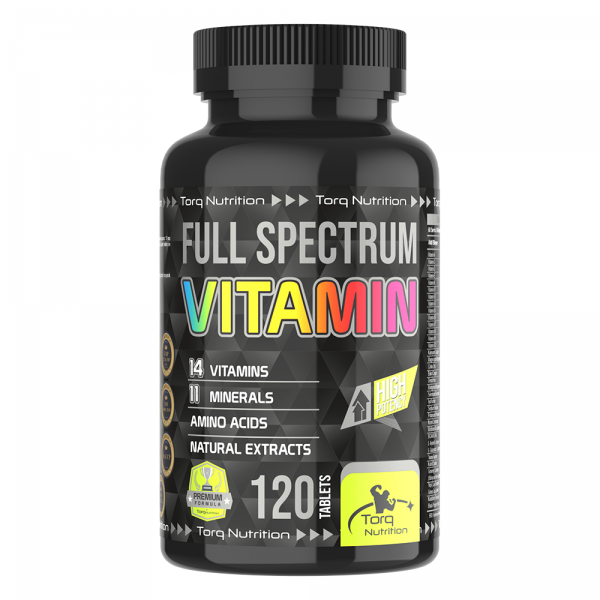 Torq Nutrition Full Spectrum Vitamin 120 Tablet-TORQ NUTRITION