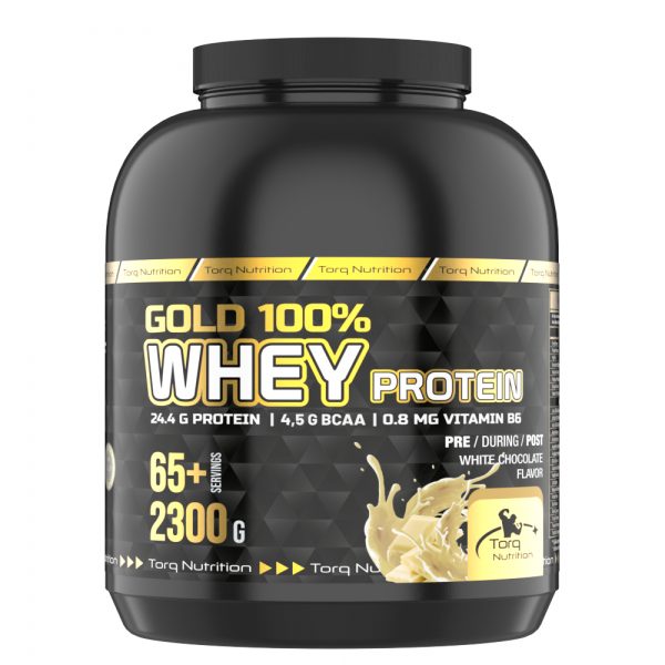 Torq Nutrition Gold Whey Protein Beyaz Çikolata Aromalı 2300 gr-TORQ NUTRITION