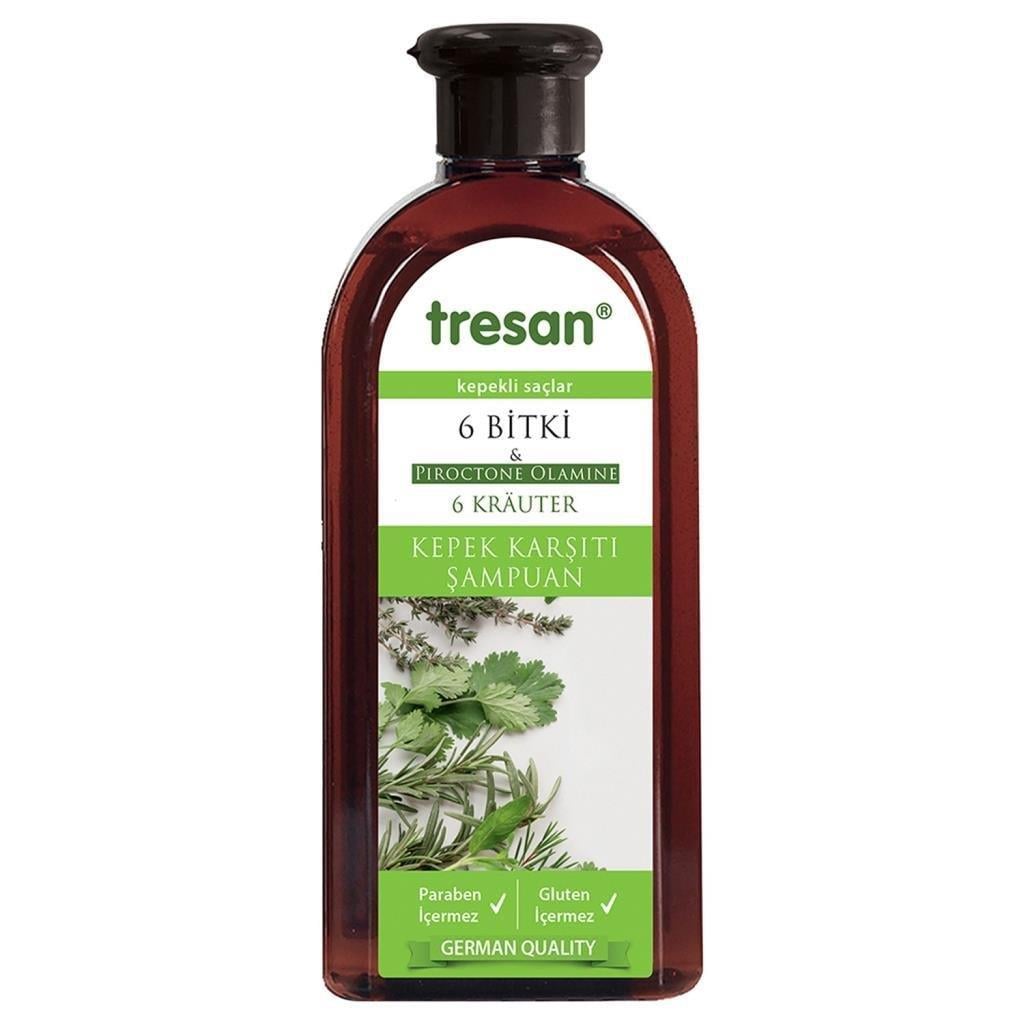 Tresan 6 Bitki Şampuan 300 ml Kepek Karşıtı-Tresan