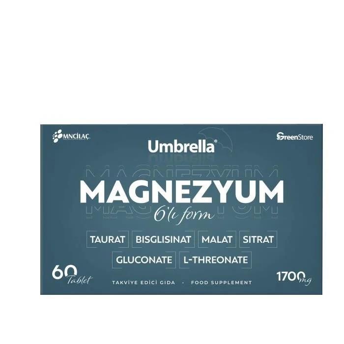 Umbrella Magnezyum 6'lı Form-Umbrella