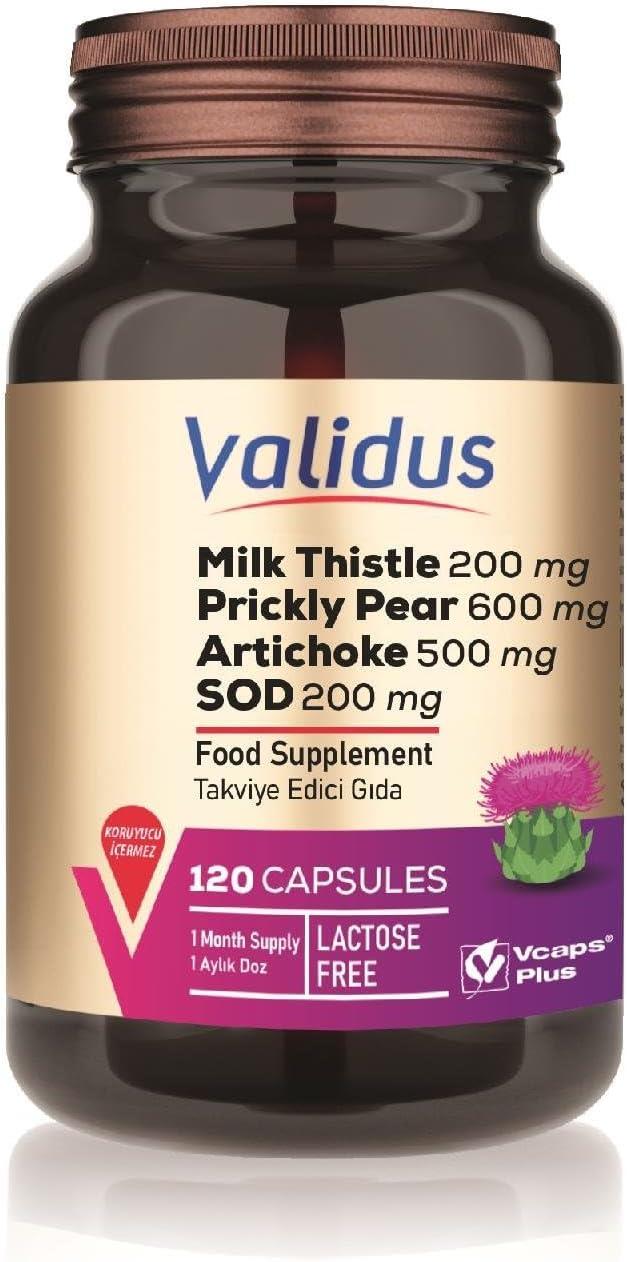 Validus Liver Milk Thistle 120 Kapsül-Validus