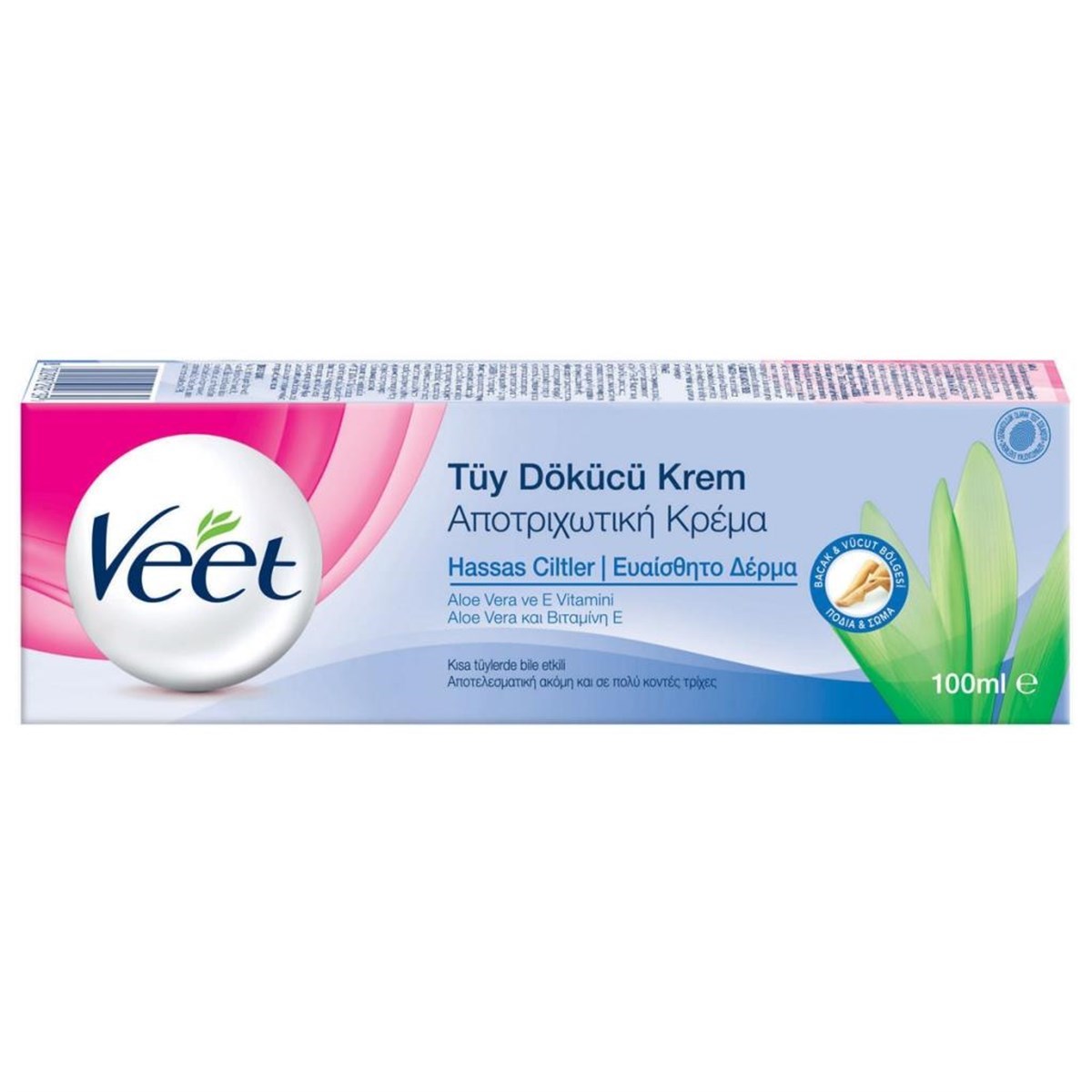 Veet Tüy Dökücü Krem Hassas Ciltler 100 ml
