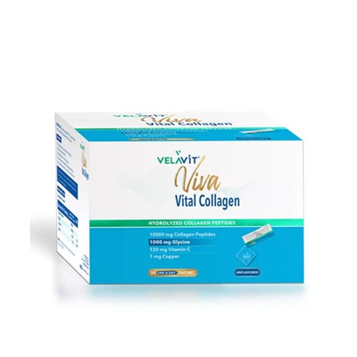 Velavit Viva Vital Collagen Toz Takviye Edici Gıda 30 Saşe