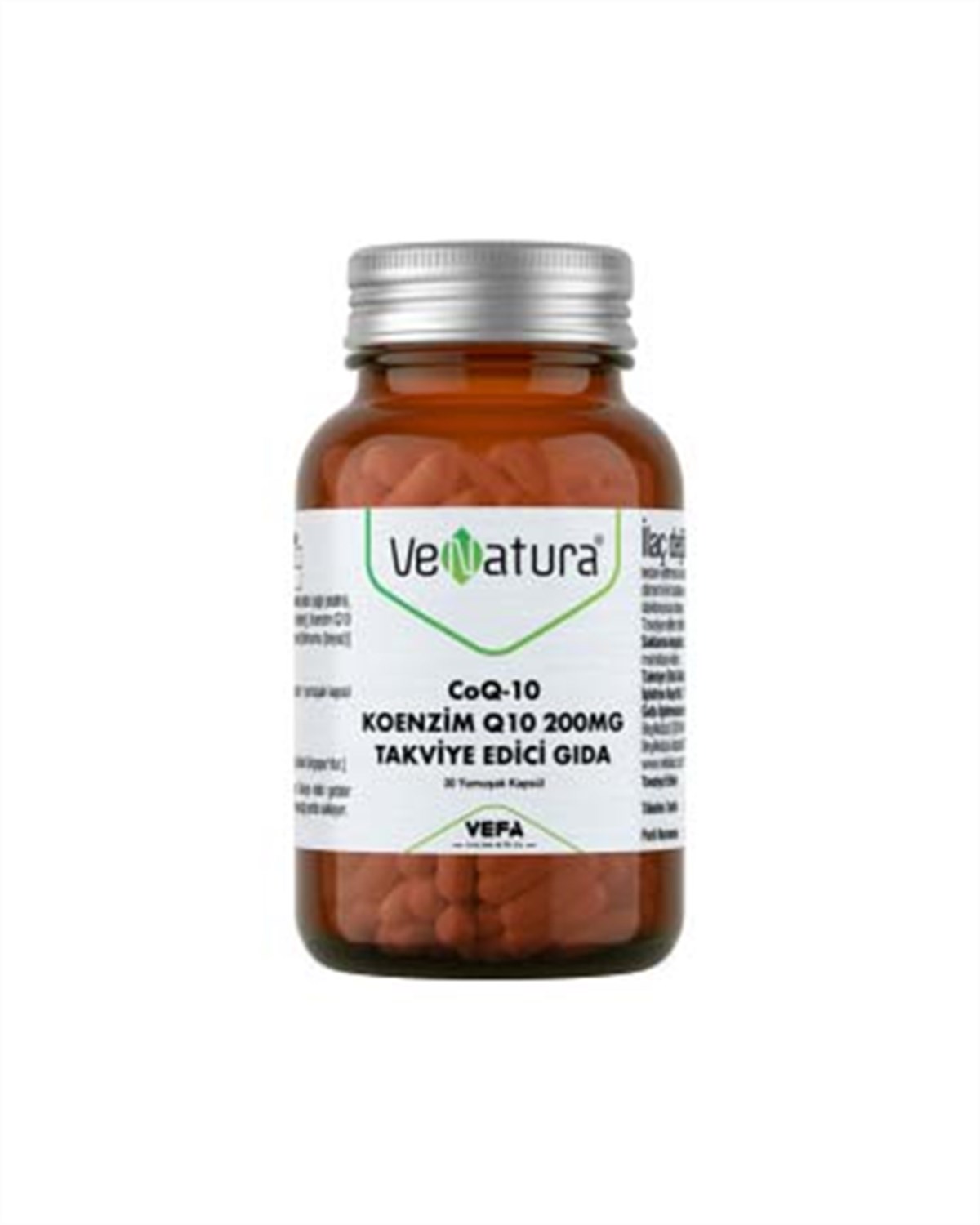 Venatura CoQ10 Koenzim Q10 200 mg 30 Kapsül