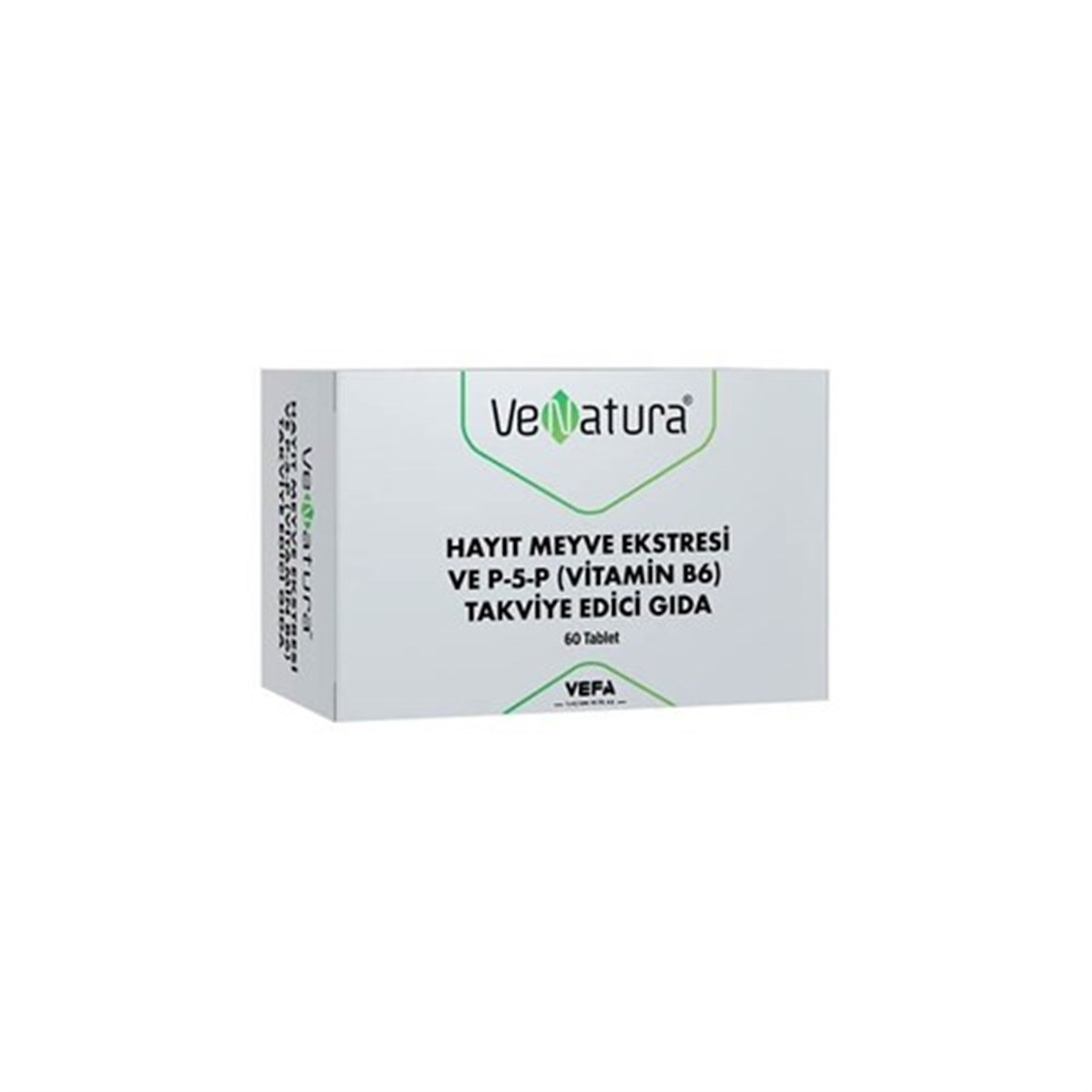 Venatura Hayıt Meyve Ekstresi ve P-5-P Vitamin B6 Takviye Edici Gıda 60 Kapsül