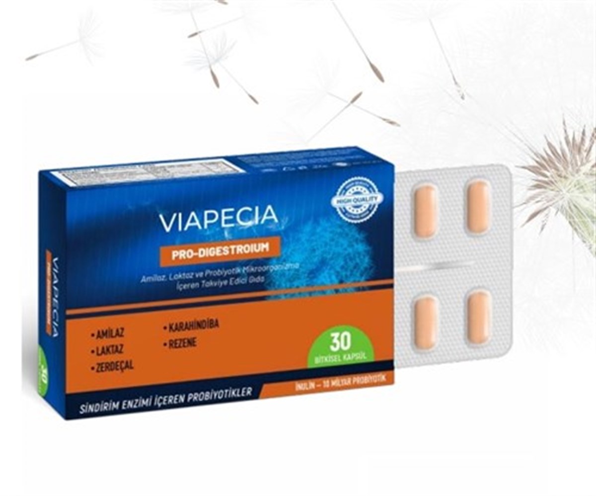 Viapecia Pro- Digestroium 30 Kapsül