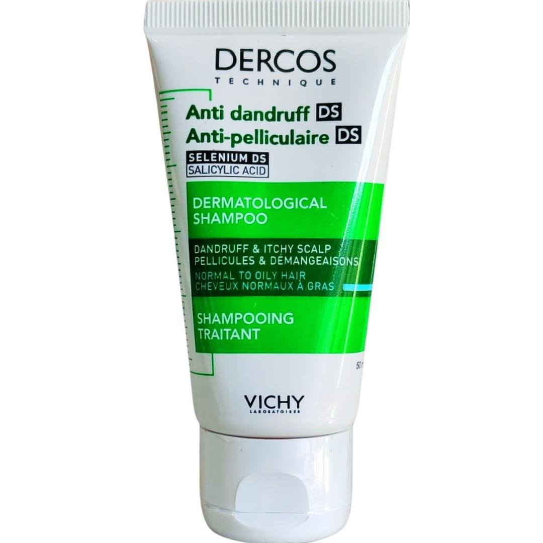 Vichy Dercos Anti-Dandruff Şampuan Kepek Karşıtı Normal ve Yağlı Saçlar İçin 50 ml-Vichy