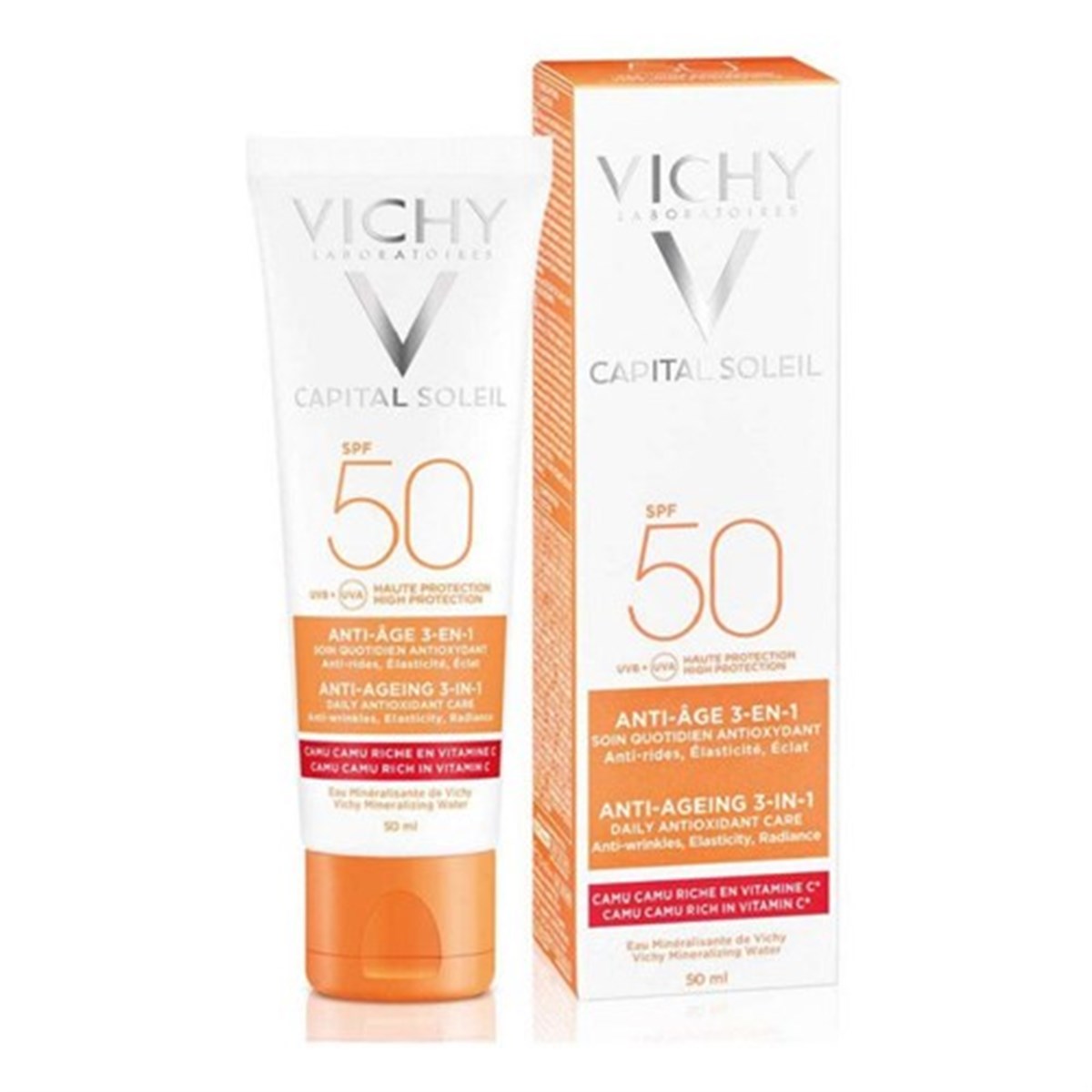 Vichy Ideal Soleil SPF 50 Anti Age Güneş Kremi 50 ml