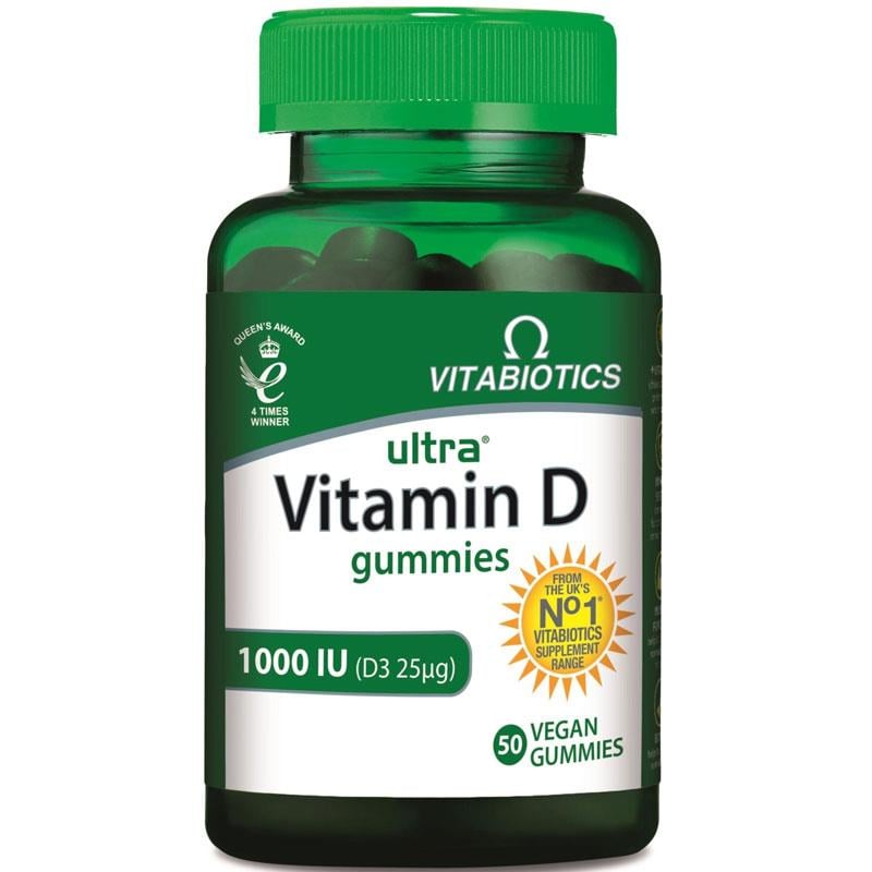 Vitabiotics Ultra Vitamin D Gummies 50 Çiğnenebilir Kapsül-Vitabiotics