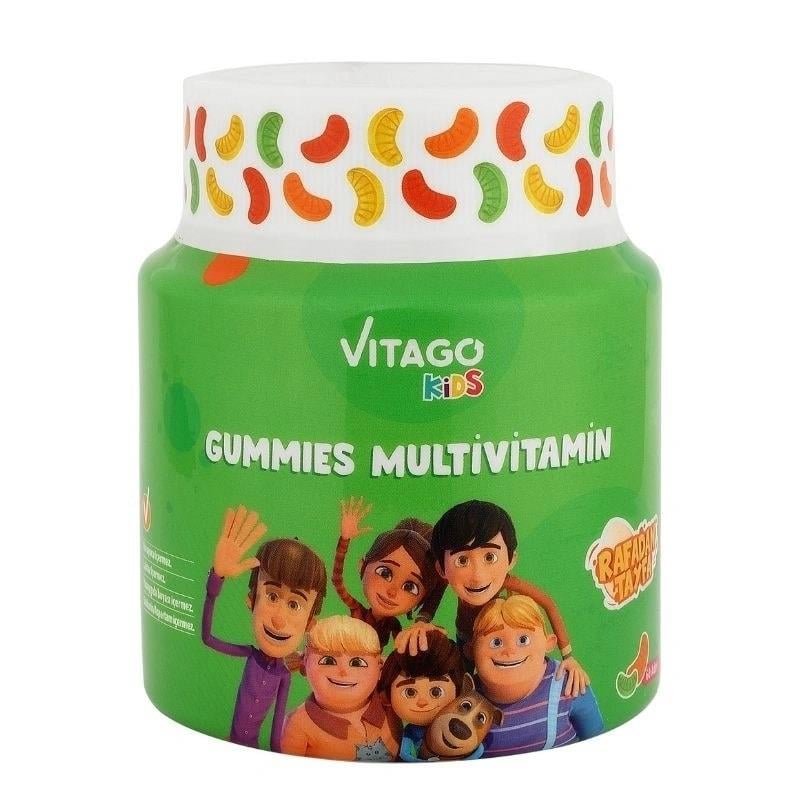 Vitago Kids Gummies Multivitamin Multimineral İçeren Çiğnenebilir Form - 60 Adet-VITAGO