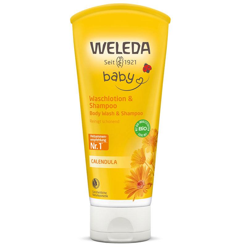 Weleda Calendula Organik Saç ve Vücut Şampuanı 200 ml-WELEDA