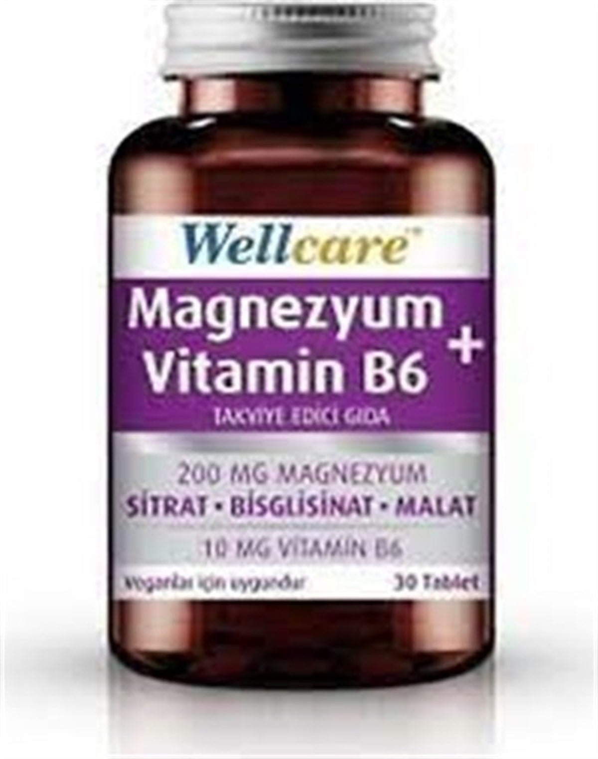 Wellcare Magnezyum Vitamin B6 30 Tablet