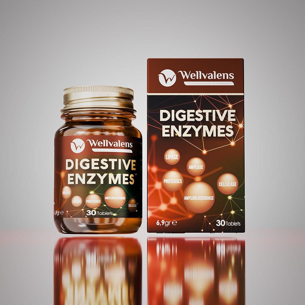 Wellvalens Digestive Enzymes Sindirim Enzimle-Wellvalens