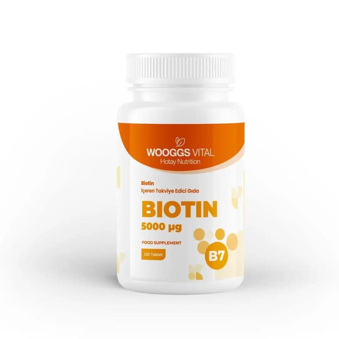 Wooggs Vital Biotin İteg 120 Tablet-Wooggs Vital