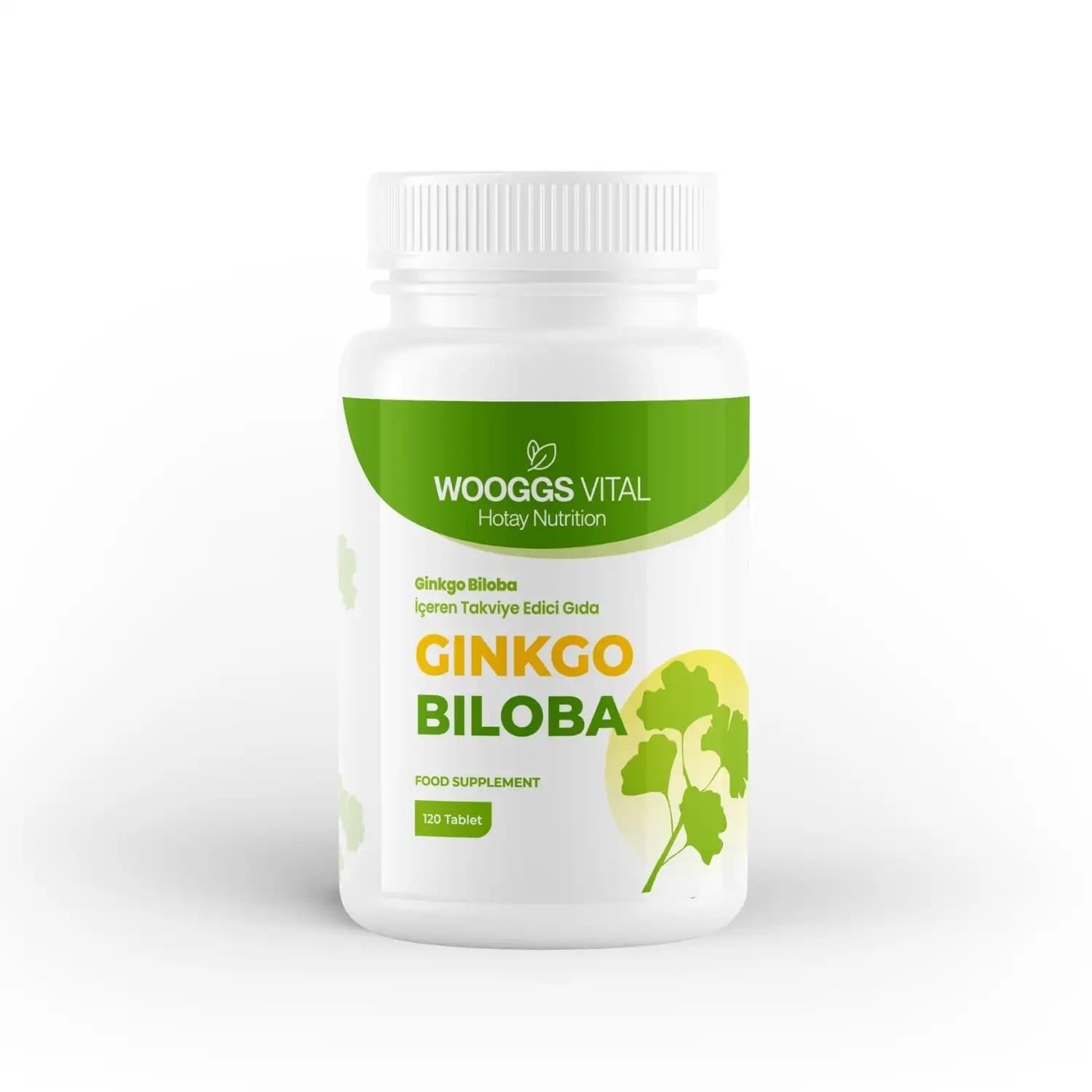 Wooggs Vital Ginkgo Biloba İteg 120 Tablet-Wooggs Vital