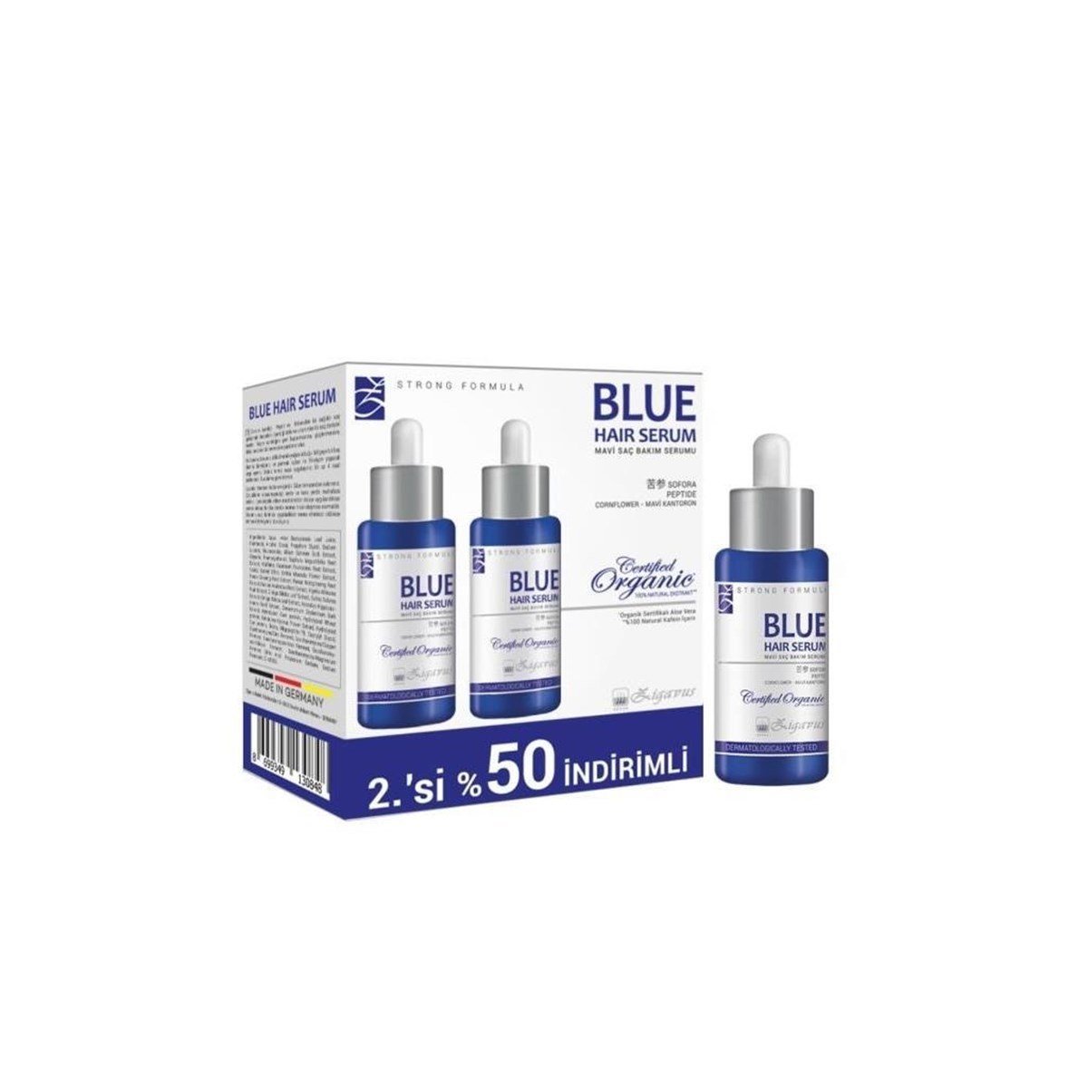 Zigavus Blue Haır Mavi Su Saç Bakım Serumu 2X33 ml