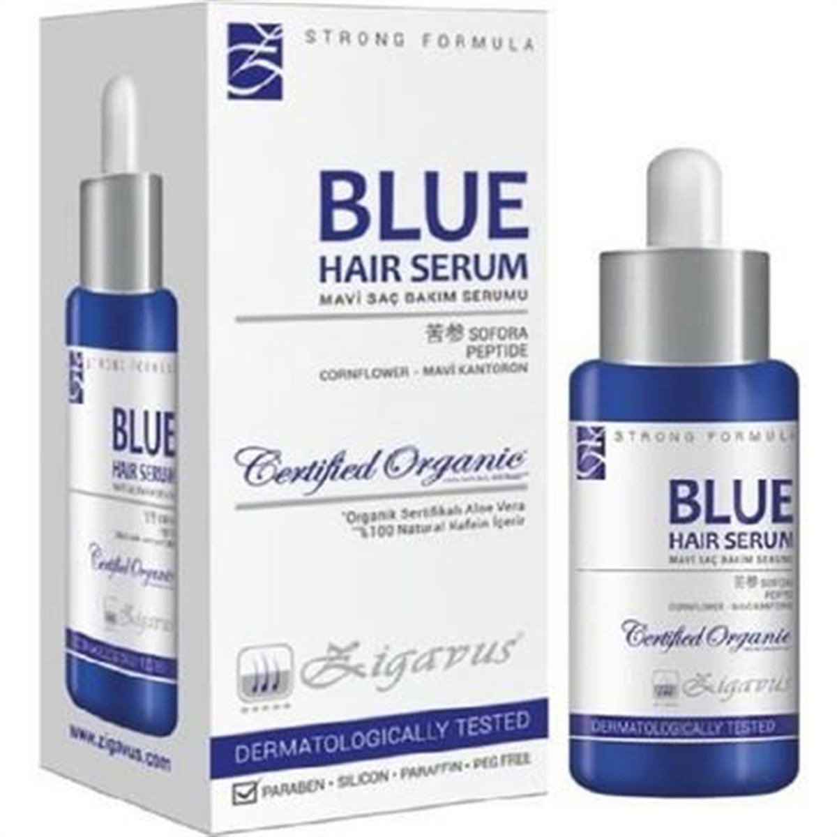 Zigavus Blue Haır Mavi Su Saç Bakım Serumu 33 ml