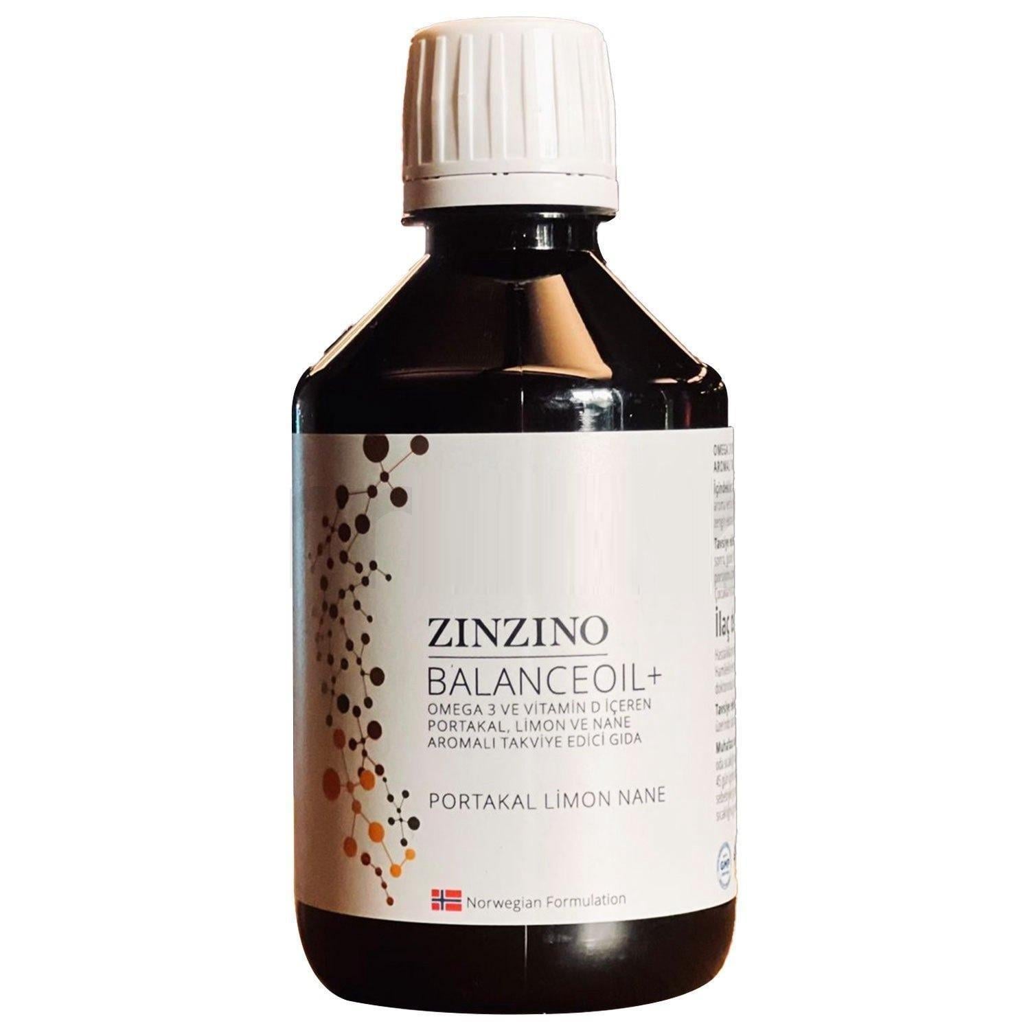 Zinzino Balanceoil + Omega 3 & Omega 9 & Vitamin D 300 ml-Zinzino