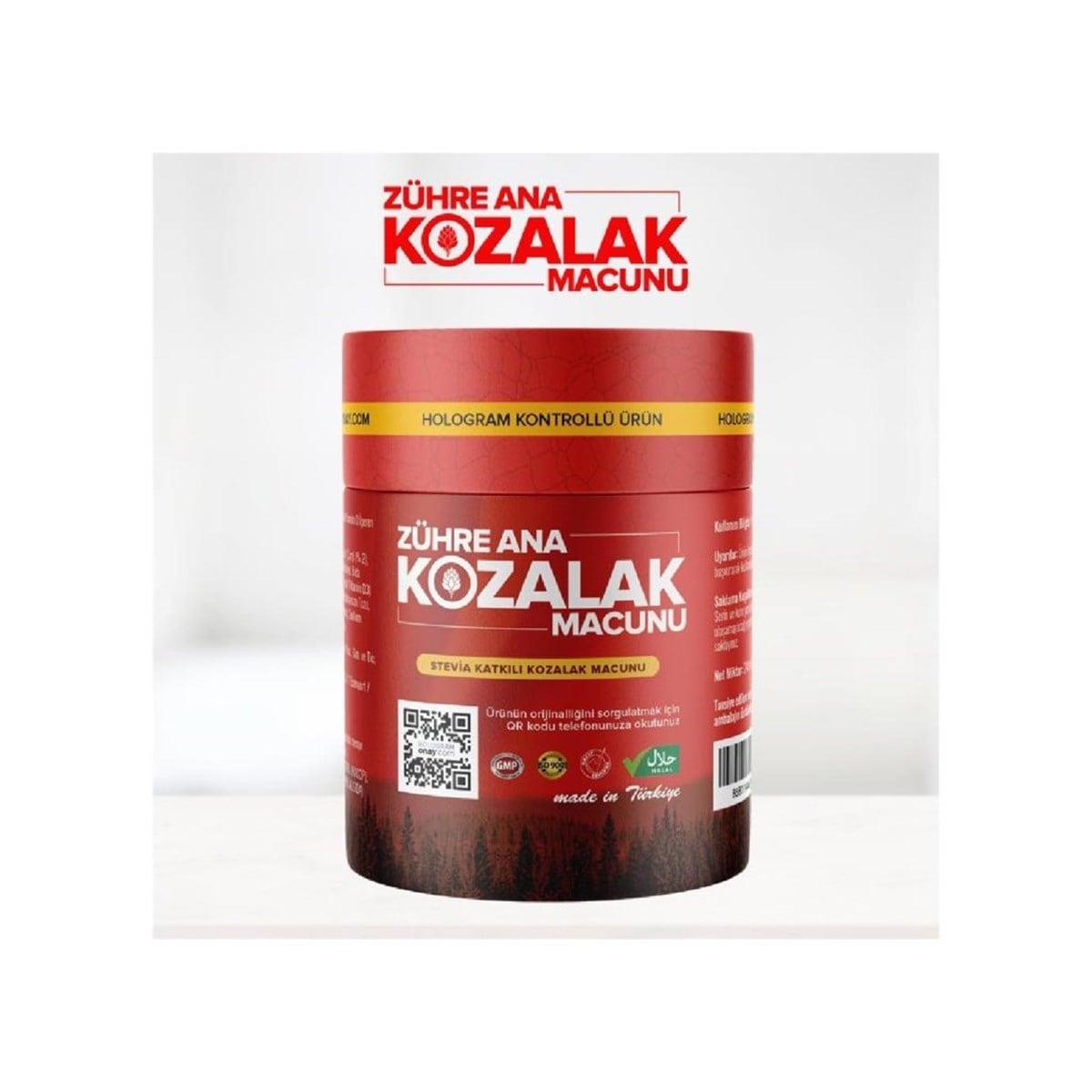 Zühre Ana Diyabetik Kozalak Macunu 240 ml