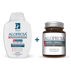Alopecia Procapil Ve Igf İçerikli Saç Dökülmesine Karşı Şampuan Ve 60 Kapsül Seti-Alopecia