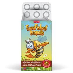 EasyFishoil Propolis Çğnenebilir 30 Jel Tablet-Easyvit