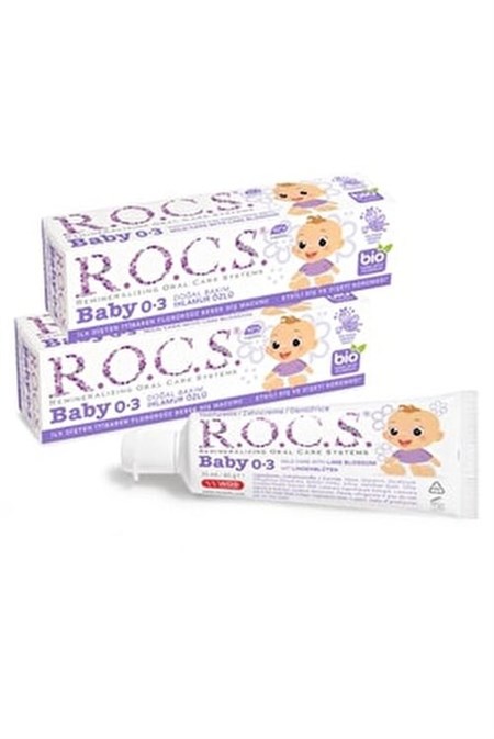 Rocs  Baby 0-3 Yaş Arası Yutulabilir Diş Macunu Ihlamur Özlü