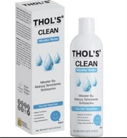 Thol's Clean Micellar Water TB11 Miseler Su Makyaj Temizleme Solüsyonu 350 ml-THOL'S