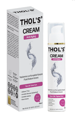 Thol's Cream Anti-Aging TB25 Yaşlanma ve Kırışıklık Karşıtı Fluid Bakım Kremi 50 ml-THOL'S